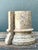 Stone Vintage Marble Column Bookends – Set of 2 For Sale - Image 7 of 12