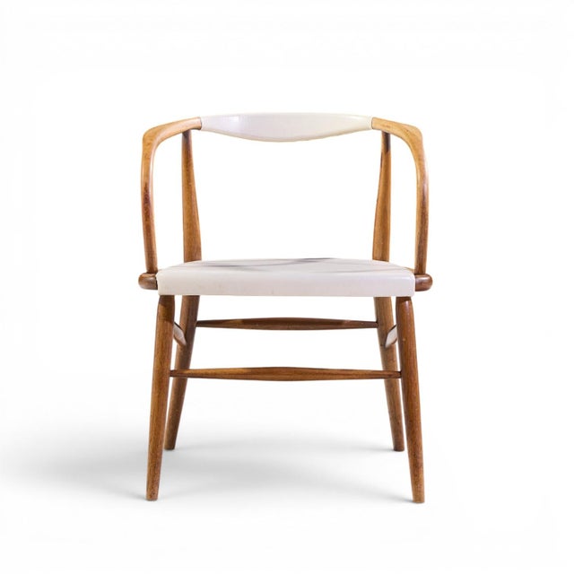 Mid 20th Century Jack Cartwright for Boling Chair Company Mid Century Walnut Dining Chairs - Set of 6 For Sale - Image 5 of 10