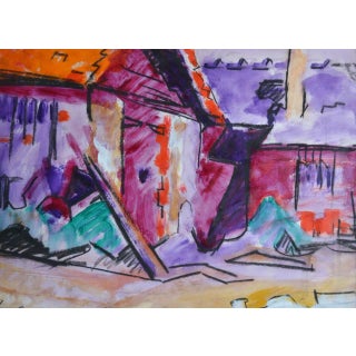 Carola Richards The Barn circa 1990 For Sale