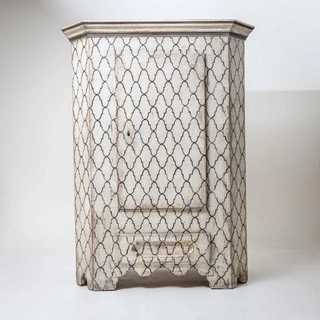 18th Century Painted Cabinet For Sale - Image 12 of 12