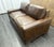 Rh Maxwell Leather 2-Cushion Sofa For Sale - Image 10 of 18