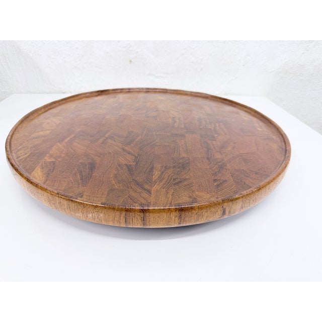 Mid-Century Modern Teakwood Turntable by Digsmed, Denmark, 1960s For Sale - Image 3 of 8