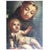 Original oil on panel of Saint offering the Child, by an unidentified artist. --This painting represents St. Anthony of...