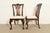 Drexel Heritage Chippendale Carved Mahogany Dining Chairs, Set of Six For Sale In South Bend - Image 6 of 14