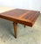 Brown Mid Century Modern Travertine and Walnut Coffee Table For Sale - Image 8 of 12