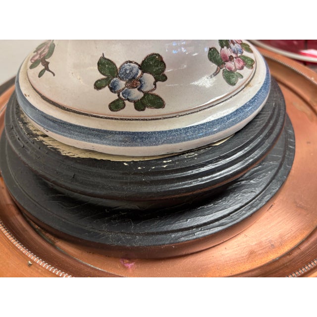 1970s Vintage Chinoiserie Ginger Jar Lamp For Sale - Image 5 of 6