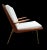 Boomerang Armchairs by Peter Hvidt & Orla Molgaard Nielsen for France & Søn / France & Daverkosen, 1950s, set of 2 For Sale - Image 3 of 8