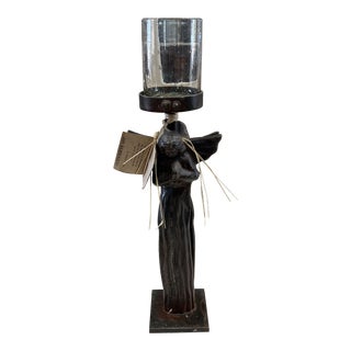 Jan Barboglio Large Angel Decorative Bowl For Sale