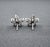 Metal 2.89 Ct Flower-Shaped Marquise Diamond Studs, A Pair For Sale - Image 7 of 8
