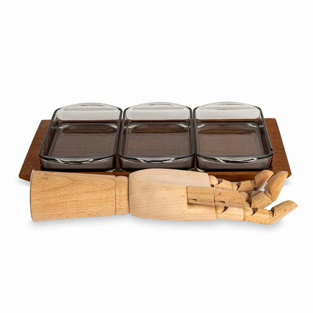 1960s Danish Serving Bowls from Digsmed, 1960s, Set of 4 For Sale - Image 5 of 7