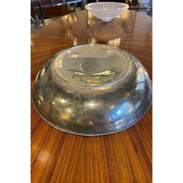 Silver Centerpiece with Floral Decorations, 1970 For Sale - Image 10 of 11