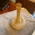 1980s Cenedese Style Yellow Scavo Murano Glass Vase For Sale - Image 9 of 11