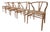 CH24 Wishbone Chairs by Carl Hansen & Son, Denmark, Set of 5 For Sale