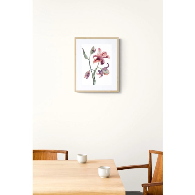 Original ink painting on 140 lb cold press paper Artist: Elizabeth Becker Year: 2023 Image and Paper Size: 11" x 15"...