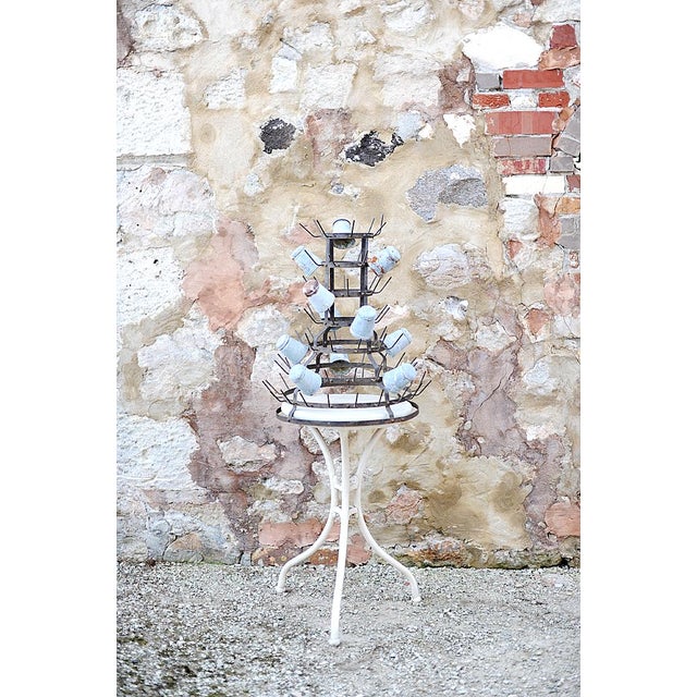 Early 20th Century Early 20th Century Large French Bottle Drying Rack For Sale - Image 5 of 6