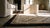Beige 1925s Ivory Cream Zigzag Modern Antique American Hooked Rug Hand Knotted Pile Rug 4'5" X 6'4" Wool Carpet For Sale - Image 8 of 9