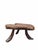 Brown Vintage Live Edge Wood Slab Table For Sale - Image 8 of 9