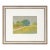 California Golden Poppies and Blue Oaks - Rural Landscape in Watercolor on Paper by Marie English Williams For Sale