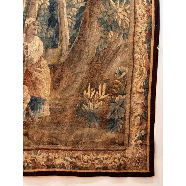 Early 18th Century Flemish Tapestry For Sale - Image 4 of 11