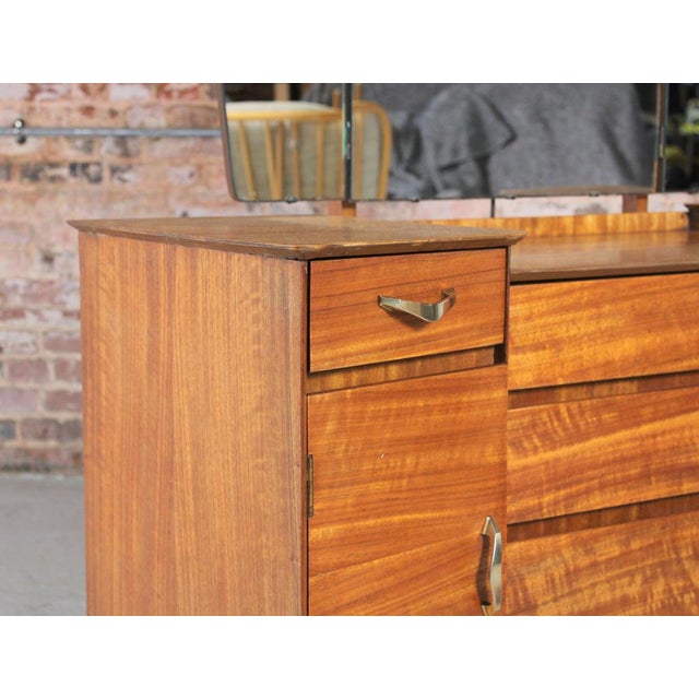 Mid-Century Teak Dressing Table by Butilux, 1960s. For Sale - Image 9 of 11