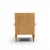 McGuire Umbria Rattan and Wicker Lounge Chair With Ottoman For Sale In Chicago - Image 6 of 10