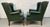 Vintage Wing-Backed Tufted Chesterfield Lounge Chairs For Sale - Image 10 of 14