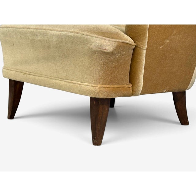 Ilmari Lappalainen, Lounge Chairs, Beech, Velvet, Finland, 1950s For Sale - Image 9 of 12