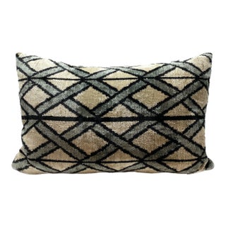 Vannerie Ikat Lumbar Pillow For Sale