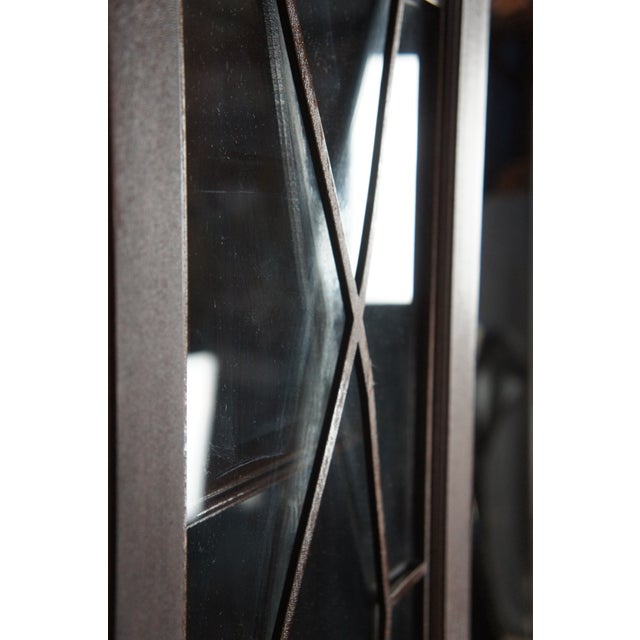 1930s W. A. Berkey American Chippendale Style Flame Mahogany Corner Cabinet For Sale - Image 6 of 12