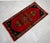 Hand Knotted Small Turkish Rug. Organic Wool 1960's Entryway Decor DoorMat, Accent Rug - 22'' X 42'' For Sale - Image 6 of 12