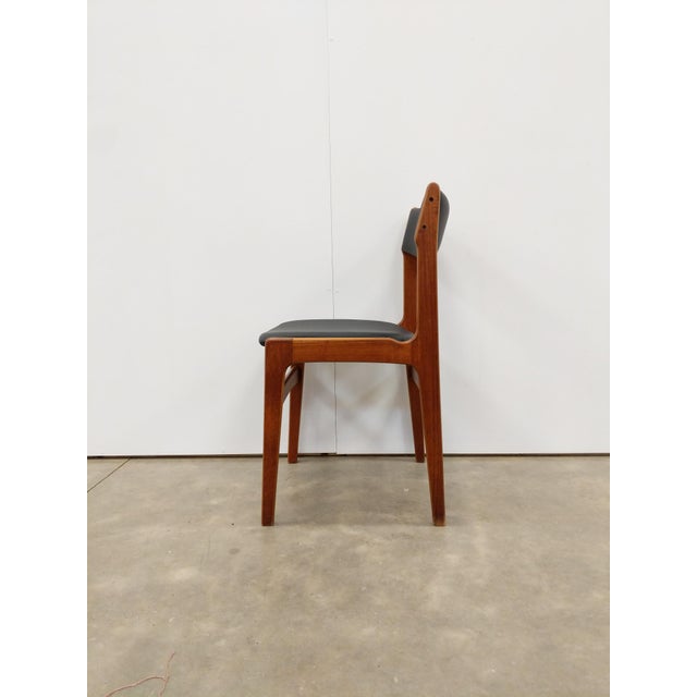 Erik Buch Vintage Danish Modern Dining Chair Attributed to Erik Buch For Sale - Image 4 of 7