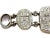 Late 20th Century Stephen Dweck Mop Quartz Sterling Silver Floral Toggle Clasp Bracelet For Sale - Image 5 of 5
