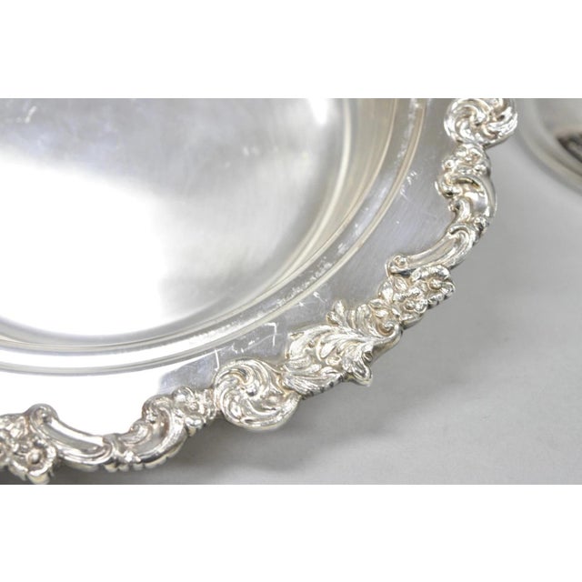 Vintage English Victorian Silver Plated Covered Chafing Dish Serving Platter For Sale - Image 13 of 15