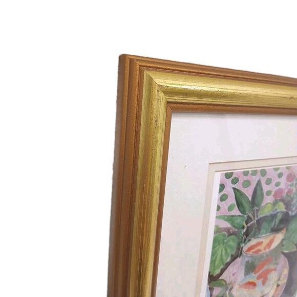Art Deco Framed Art 9x11 Goldfish by Henri Matisse Print Reproduction of 1912 Painting For Sale - Image 3 of 12