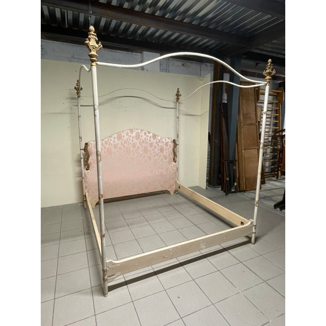 Vintage Italian Canopy Bed, 1940s For Sale - Image 13 of 18
