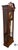Vintage Howard Miller Traditional American Style Mahogany & Burl Wood Grandfather Clock For Sale - Image 9 of 11
