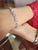 6.45 Ct Natural Trillion, Square , Round &amp; Marquise Shape Diamond Bracelet 18 Karat white Gold 18 Karat Gold 13.9 gm...