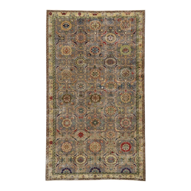 Vintage Turkish Sivas Rug, 05'07 X 09'06 For Sale