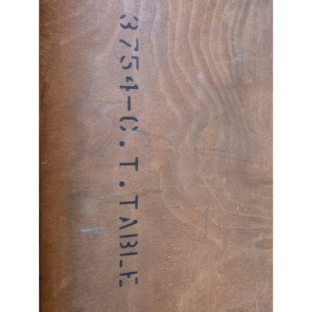 Mid 20th Century Rectangular Coffee Table With Laminate Insets by American of Martinsville For Sale - Image 9 of 14