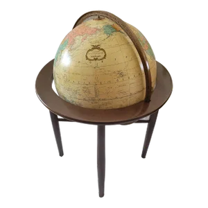 Contemporary Repogle Heirloom Illuminated Globe on Stand