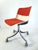 Modus Office Chair in Aluminum and Wool attributed to Osvaldo Borsani for Tecno, Italy, 1970s For Sale - Image 6 of 10