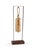 Contemporary Wildwood Brass Bell on Wood & Iron Suspension For Sale - Image 3 of 3