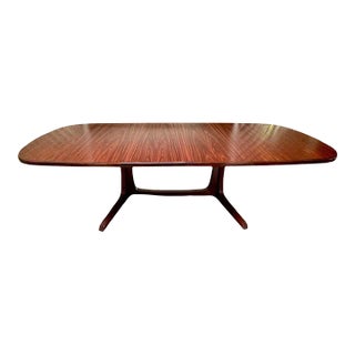 Niels Møller Gudme Mobelfabrik Rosewood Table W/ Leaves. Mid Century. Denmark. 75"-113" For Sale