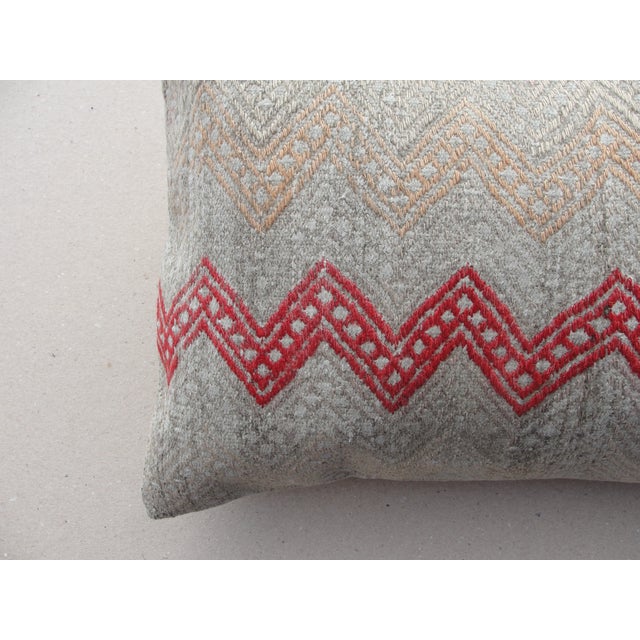2020s Kilim Rug Pillow Cover For Sale - Image 5 of 10