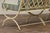 Vintage Hervé Baume French Wrought Iron Three-Seat Garden Sofa With Original Cushions, Circa 1970s For Sale - Image 10 of 18