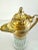 1960s Mid-Century Italian Cut Glass and Silverplate Claret Jug For Sale - Image 11 of 16