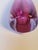 Archimede Seguso Murano Glass Neodymium Ruby Sommerso Perfume Bottle For Sale - Image 11 of 12