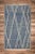 Textile Early 21st Century Blue 21st Century Modern Moroccan Style Wool Rug 9'8" X 14'7" For Sale - Image 7 of 8