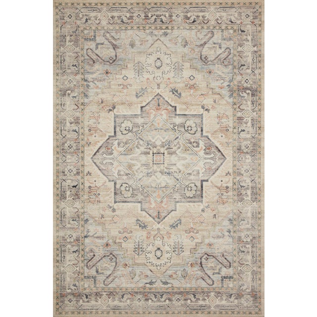 Loloi Rugs Hathaway Multi/Ivory 2'-0" x 5'-0" Area Rug For Sale In Dallas - Image 6 of 6