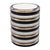 Art Deco Dimensione" Side Table With Stainless Steel and Bronze For Sale - Image 3 of 7